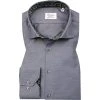 Stenströms Hemd 684751/8244/170 Fitted body, Baumwolle, Graublau , Graublau