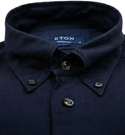 ETON Hemd 1000/02461/29 Contemporary Fit, Baumwolle, Dunkelblau 3 ETON Hemd 1000/02461/29 Contemporary Fit, Baumwolle, Dunkelblau – Bild 3