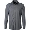 Tommy Hilfiger Hemd MW0MW20985/DCC Slim Fit, Baumwolle, Graublau meliert, Graublau