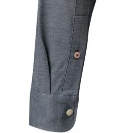 Tommy Hilfiger Hemd MW0MW20985/DCC Slim Fit, Baumwolle, Graublau meliert, Graublau -hemdenverkauf 378146 norm4