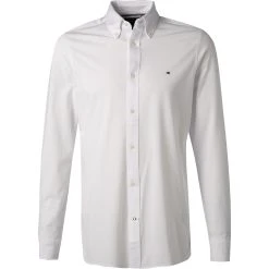 Tommy Hilfiger Hemd MW0MW20985/YBR Slim Fit, Baumwolle, Weiß
