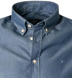 HACKETT Hemd HM308875/561 Classic Fit, Baumwolle, Indigo -hemdenverkauf 378209 norm2