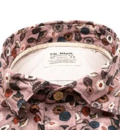 FIL NOIR Hemd Treviso 51580/48 Shaped Fit, Baumwolle CO2-Neutral, Burgundy gemustert, Burgundy -hemdenverkauf 378252 norm2