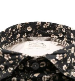 FIL NOIR Hemd Treviso 51588/08 Shaped Fit, Baumwolle CO2-Neutral, Anthrazit-beige gemustert, Anthrazit -hemdenverkauf 378256 norm2