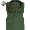 ETERNA Hemd 3377/X18K/45 Modern Fit, Mikrofaser atmungsaktiv, Jägergrün