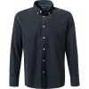 Marc O'Polo Hemd M29 7233 42180/991 Regular Fit, Bio Baumwolle, Anthrazit