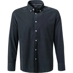 Marc O'Polo Hemd M29 7233 42180/991 Regular Fit, Bio Baumwolle, Anthrazit