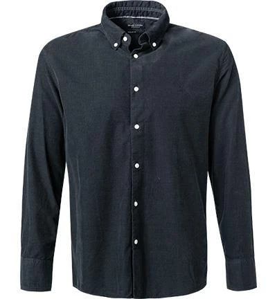 Marc O'Polo Hemd M29 7233 42180/991 Regular Fit, Bio Baumwolle, Anthrazit 2 Marc O'Polo Hemd M29 7233 42180/991 Regular Fit, Bio Baumwolle, Anthrazit – Bild 2
