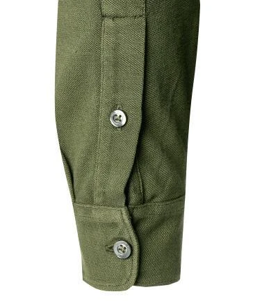 Marc O'Polo Hemd 128 2209 52068/428 Shaped Fit, Bio Baumwolle, Tannengrün 4 Marc O'Polo Hemd 128 2209 52068/428 Shaped Fit, Bio Baumwolle, Tannengrün – Bild 4