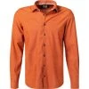 OLYMP Casual Level Five Body Fit 3574/84/07 Hemd, Cord, Rotorange
