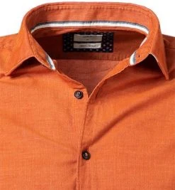 OLYMP Casual Level Five Body Fit 3574/84/07 Hemd, Cord, Rotorange -hemdenverkauf 378395 norm2
