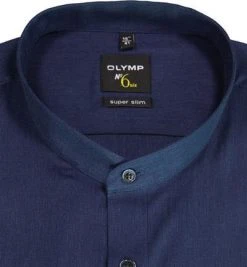 OLYMP No. Six Super Slim 2584/84/18 Hemd, Super Slim Fit, Baumwolle, Marineblau, Marine -hemdenverkauf 378411 norm2