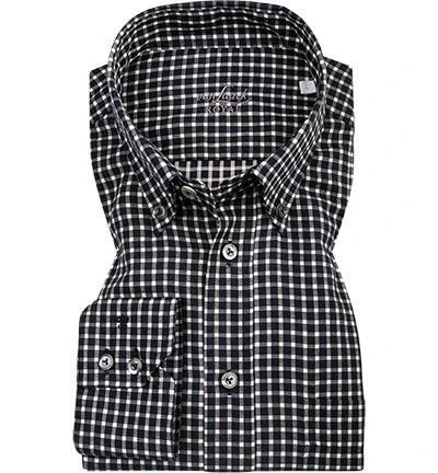 van Laack Hemd Comfort Fit 156537/RALON-CF/091 Baumwolle, Nachtblau kariert, Nachtblau 2 van Laack Hemd Comfort Fit 156537/RALON-CF/091 Baumwolle, Nachtblau kariert, Nachtblau – Bild 2