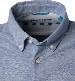 Pierre Cardin Hemd 06000/000/27661/9011 Slim Fit, Jersey, Extra langer Arm, Hellblau meliert, Hellblau -hemdenverkauf 378527 norm2