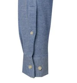 Pierre Cardin Hemd 06000/000/27661/9011 Slim Fit, Jersey, Extra langer Arm, Hellblau meliert, Hellblau -hemdenverkauf 378527 norm3