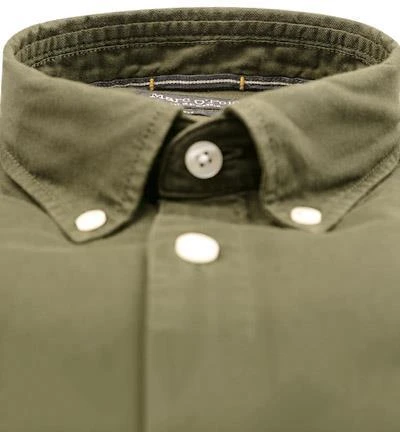 Marc O'Polo Hemd 128 7362 42190/421 Regular Fit, Bio Baumwolle, Grün 3 Marc O'Polo Hemd 128 7362 42190/421 Regular Fit, Bio Baumwolle, Grün – Bild 3