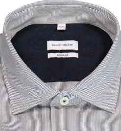 Seidensticker Hemd 150920/19 Regular Fit, Baumwolle, Dunkelblau-weiß gestreift, Dunkelblau-weiß -hemdenverkauf 378567 norm2