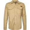 Pepe Jeans Overshirt Dave Gymdigo PM3072/844 Baumwolle, Beige