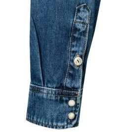 Pepe Jeans Overshirt Hammond Wiser PM307266/000 Jeanshemd, Baumwolle, Jeansblau -hemdenverkauf 378809 norm3