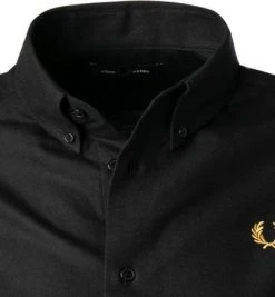 Fred Perry Hemd M2687/102 Overshirt, Baumwolle, Schwarz-multicolor kariert, Schwarz -hemdenverkauf 378879 norm2