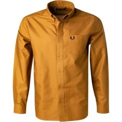 Fred Perry Hemd M2700/644 Baumwolle, Dunkelkaramell