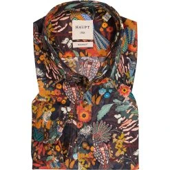 Haupt Hemd 715201049228/40808 Modern Fit, Baumwolle, Multicolour gemustert, Multicolor