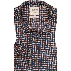Haupt Hemd 715225049229/40109 Modern Fit, Baumwolle, Multicolour gemustert, Multicolor