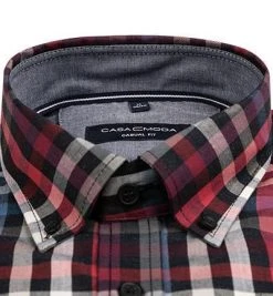 CasaModa Hemd 413714700/400 Casual Fit, Baumwolle, Multicolour kariert, Multicolor -hemdenverkauf 378949 norm2