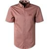 BOSS Hemd Biadia 50452428/611 Kurzarmhemd, Regular Fit, Baumwolle, Rost