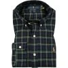 Polo Ralph Lauren Hemd 710853154/002 Slim Fit, Baumwolle, Navy-grün kariert, Navy-grün