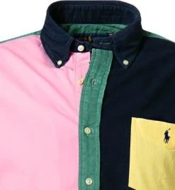 Polo Ralph Lauren Hemd 710853145/001 Custom Fit, Feincord, Multicolour, Multicolor -hemdenverkauf 379140 norm2