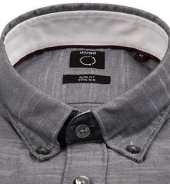 BOSS Hemd Rod 50458392/404 Slim Fit, Baumwolle, Dunkelblau meliert, Dunkelblau -hemdenverkauf 379217 norm2