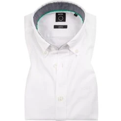 BOSS Hemd Rod 50458392/100 Slim Fit, Baumwolle, Weiß