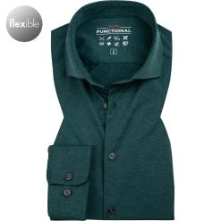 PURE Hemd 3386-21150/447 Funktionsmaterial, Smaragd meliert, Smaragd