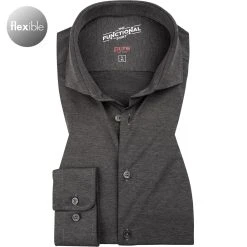 PURE Hemd 3386-21150/742 Funktionsmaterial, Anthrazit meliert, Anthrazit