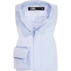 KARL LAGERFELD Hemd 605112/60/512699/620 Modern Fit, Baumwolle, Hellblau