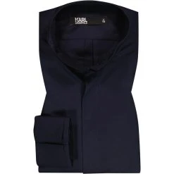 KARL LAGERFELD Hemd 605112/60/512699/690 Modern Fit, Baumwolle, Nachtblau