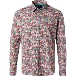 N.Z.A. Hemd 21HN569/1788 Baumwolle, Multicolour gemustert, Multicolour