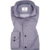 ETERNA Hemd 8074/XS8M/55 Modern Fit, Twill CO2-Neutral, Blau-rot gemustert, Blau-rot