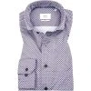 ETERNA Hemd 8074/FS8M/67/55 Slim Fit, Baumwolle, Rot-blau gemustert, Rot-blau