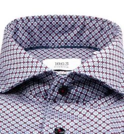 ETERNA Hemd 8074/FS8M/67/55 Slim Fit, Baumwolle, Rot-blau gemustert, Rot-blau 6 ETERNA Hemd 8074/FS8M/67/55 Slim Fit, Baumwolle, Rot-blau gemustert, Rot-blau -hemdenverkauf 379338 norm2
