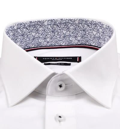 Tommy Hilfiger Hemd MW0MW20855/YCE Regular Fit, Baumwolle, Weiß 3 Tommy Hilfiger Hemd MW0MW20855/YCE Regular Fit, Baumwolle, Weiß – Bild 3