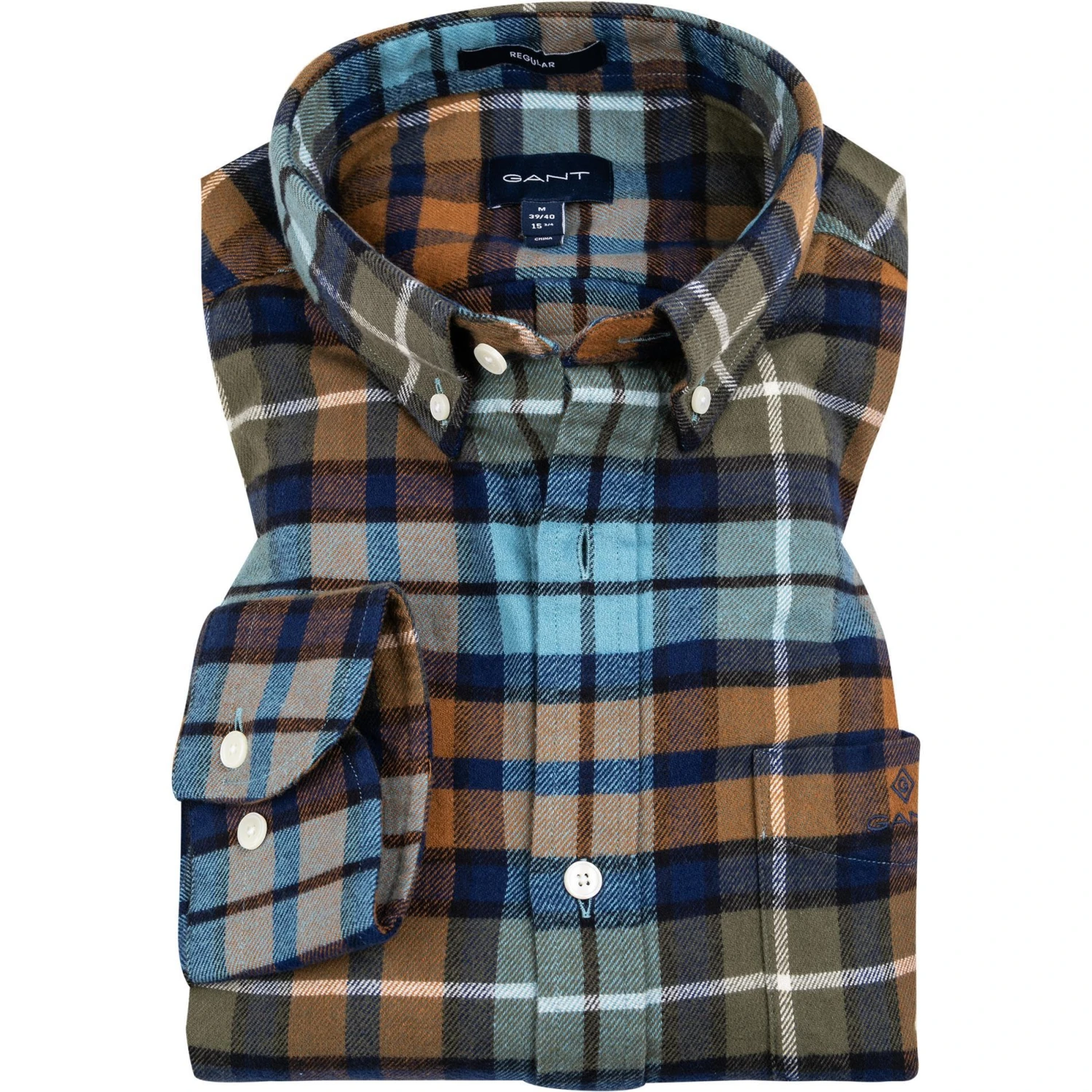 Gant Hemd 3016670/428 Regular Fit, Flanell, Multicolour kariert, Multicolour 1 Gant Hemd 3016670/428 Regular Fit, Flanell, Multicolour kariert, Multicolour