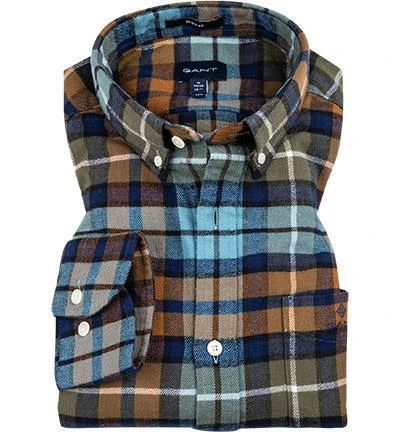 Gant Hemd 3016670/428 Regular Fit, Flanell, Multicolour kariert, Multicolour 2 Gant Hemd 3016670/428 Regular Fit, Flanell, Multicolour kariert, Multicolour – Bild 2