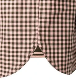 Fred Perry Hemd M9500/408 Popeline, Rosa kariert, Rosa-schwarz -hemdenverkauf 379440 norm3