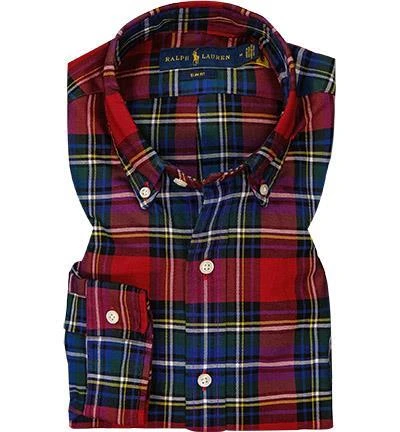 Polo Ralph Lauren Hemd 710853154/001 Slim Fit, Baumwolle, Multicolour kariert , Multicolor 2 Polo Ralph Lauren Hemd 710853154/001 Slim Fit, Baumwolle, Multicolour kariert , Multicolor – Bild 2