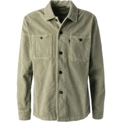 camel active Overshirt 409139/6S19/31 Relaxed Fit, Baumwolle, Khaki