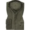 camel active Hemd 409126/6S26/93 Regular Fit, Olivgrün, Oliv