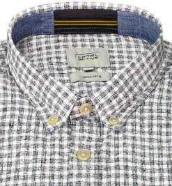 camel active Hemd 409112/6S22/02 Regular Fit, Weiß- schwarz kariert, Weiß-schwarz -hemdenverkauf 379619 norm2