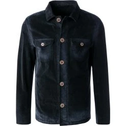 Daniel Hechter Overshirt 15859/112030/990 Baumwolle, Schwarz